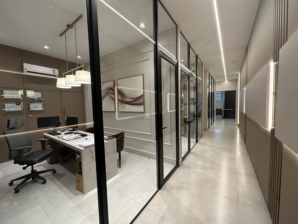 Sala de atendimento da sede