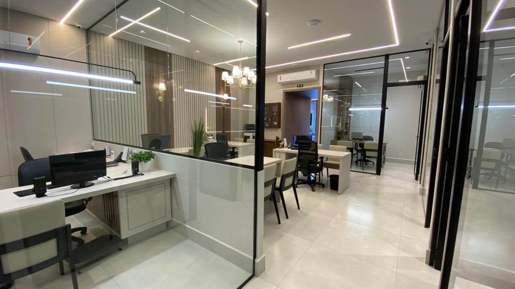 Ambiente interno da sede da Lobato Machado